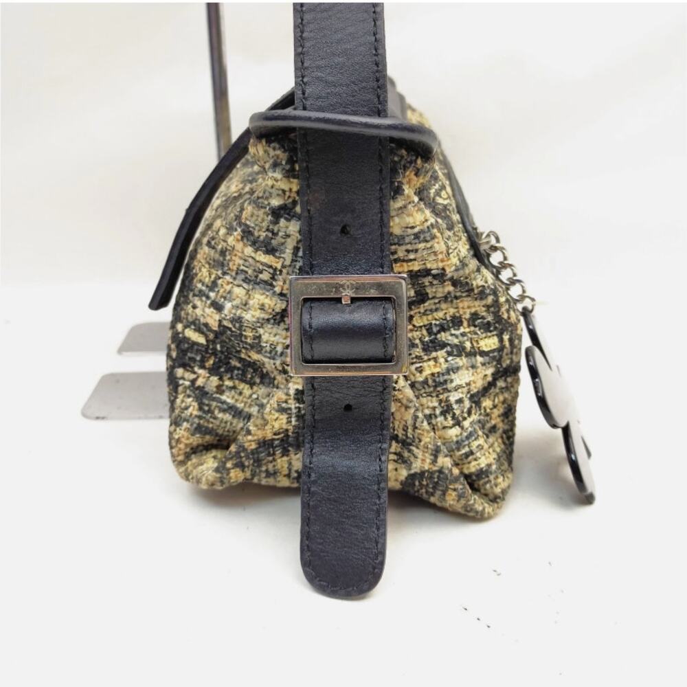 💎✨BEAUTIFUL✨💎Authentic Chanel Coco Camellia Tweed Handbag Beige - Picture 6 of 10